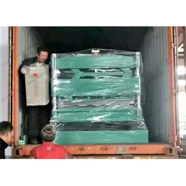 Automatic 3P PLC Metal Roofing Machine PPGI Standing Seam Metal Roof Roll Former