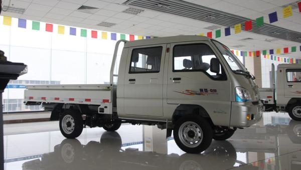 China made 4x2 lorry double cabin gasoline mini truck for sale