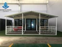 Casa de contenedores portátil y acogedora de 20 pies y 20 pies