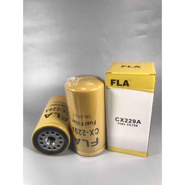 Unique  Diesel Engine Filter Non Metallic Center Tube Minimize Potential Leaks  fuel filter 1R-0751