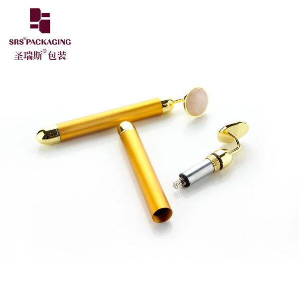 high end vibration massager with jade ball massaging facial sculpting tool