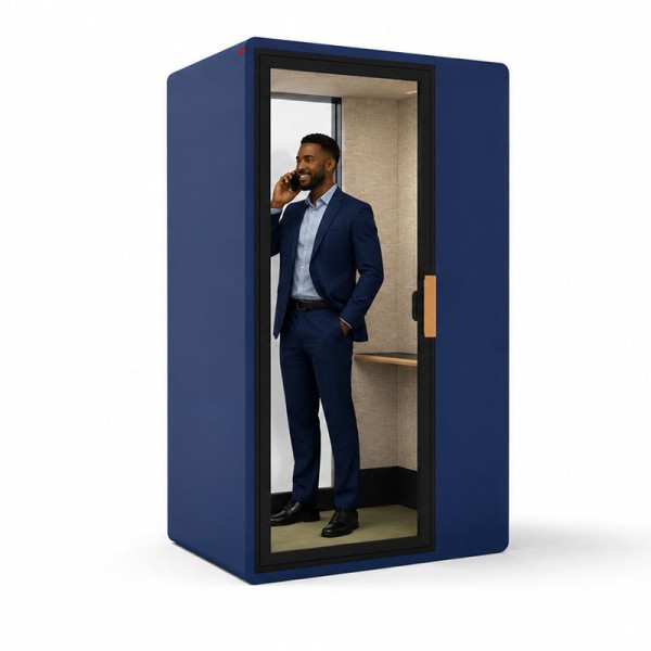 Enclosed Insulation Quiet Portable Soundproof Pod For Office Workplace