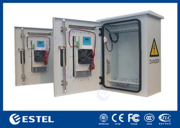 Armário exterior de alumínio do equipamento da parede dobro com o condicionador de ar de 500W 220V