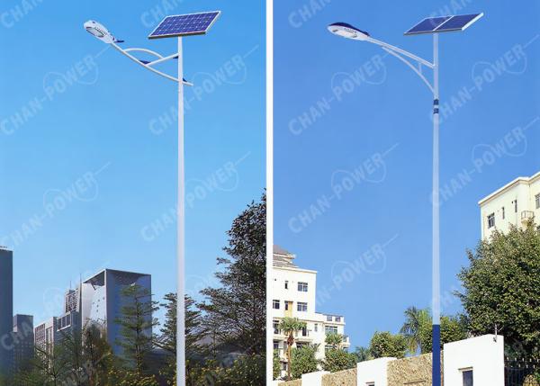 Color Temp 6000K Outdoor Solar Garden Lights Beautifully Plate Design For Garden