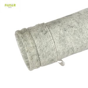 Tejido de filtro industrial para necesidades de filtración a altas temperaturas Bolsa de filtro antiestática de membrana PTFE para plantas de energía