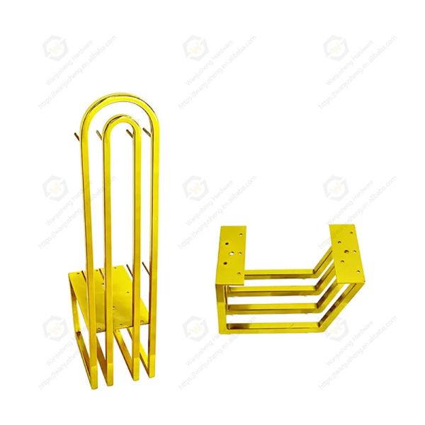 Furniture Frame Accessories Stainless Steel Sofa Legs and Armrest Accessories Metal Sofa Frame for Hotel Bedroom