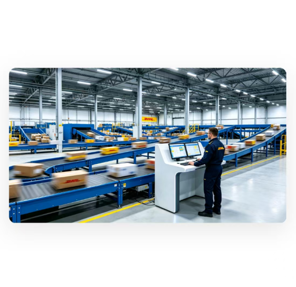 Safe Coverage DHL Express Courier Service For Fast Express Delivery