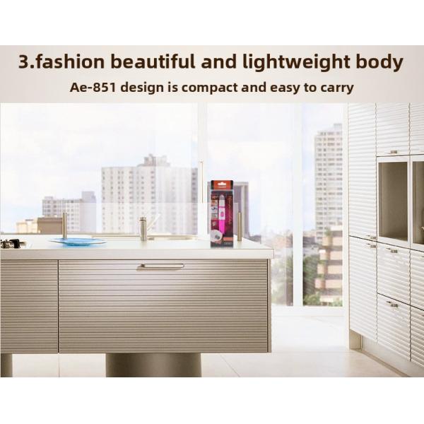 ANBOLIFE Electric Nose Hair Trimmer with Lithium Battery for Household Use Durable Plastic Personal Groomer