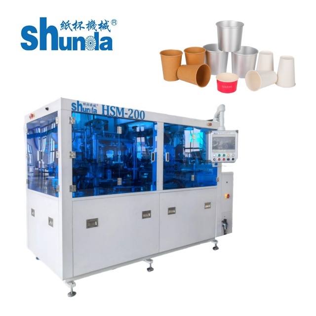 Paper Coffee Cup Making Machine