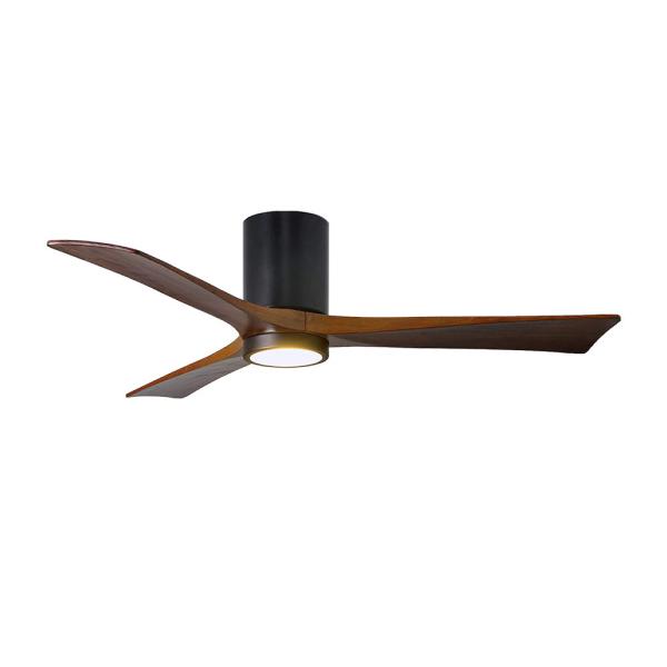 HFBH modèle 657 design moderne 3 lames en bois massif 42 52 pouces ventilateur de plafond avec lumière