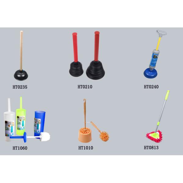 Simply Design White Plastic Toilet Brush And Holder Multi Purpose HT1020