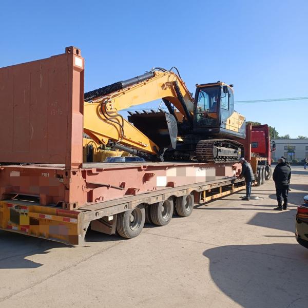 Máquina de escavadeira média de segunda mão de 200Y, com peso de 21500 kg e motor Mitsubishi Fuso