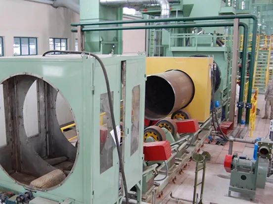 Three-Layer PE Spraying Equipment Steel Pipe Anti-Corrosion Production Line