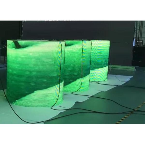 Seamless P2.5 Flexible LED Display Screen with Module Size 240x120mm