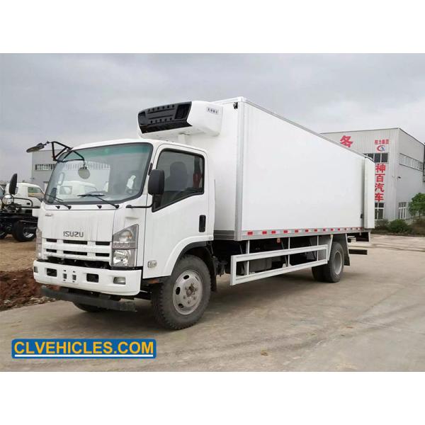 190hp 4x2 ISUZU ELF Refrigerated Truck High Performance For Cold Chain Logistics