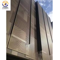 Plafond en carreaux d'aluminium d'hôtel en poudre revêtue de plaques d'aluminium de 1,5 mm