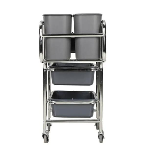 Третий уровень троллейбуса из нержавеющей стали