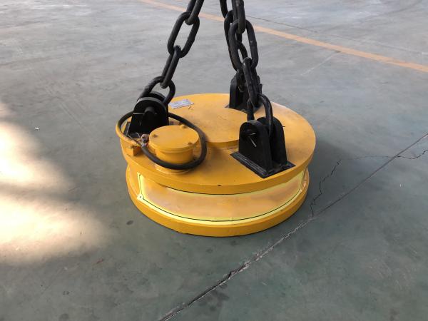 220VDC Electromagnetic Lifter For Overhead Crane Copper Wire Conductor