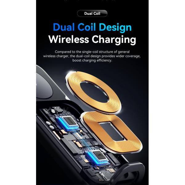 ESSAGER X01 15W Wireless Charging Car Phone Holder Mount Car Vents