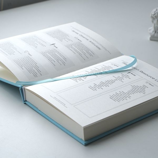 Luxury A5 Size Hardcover Leather Cover Planner Custom Printed Logo Journal Notebooks with Thread or Thermal Binding for Gift
