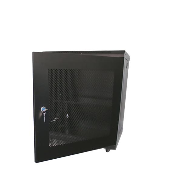 SPCC Cold Rolled Steel 12U Swing Frame Network Cabinet for Server Room Cooling System