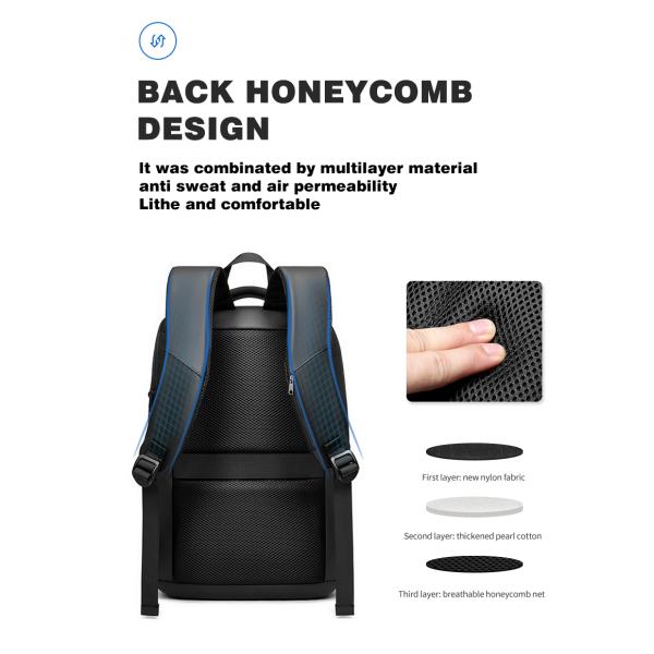 Оксфордский 15,6 дюймовый рюкзак для ноутбука 20-39 литровый бизнес водонепроницаемый рюкзак