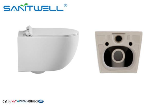 P trap Wall Mounted WC Class white ceramic material SWF325 molde