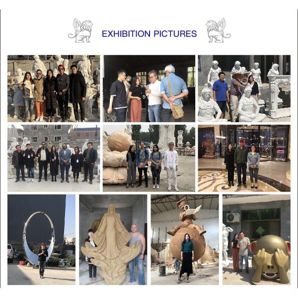 BLVE White Stone Pavilion Marble Greek Statues Gazebo Large Luxury Outdoor Modern Garden Decoration