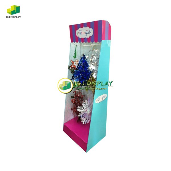 Exhibition POS Cardboard Display Lightweight Freestanding