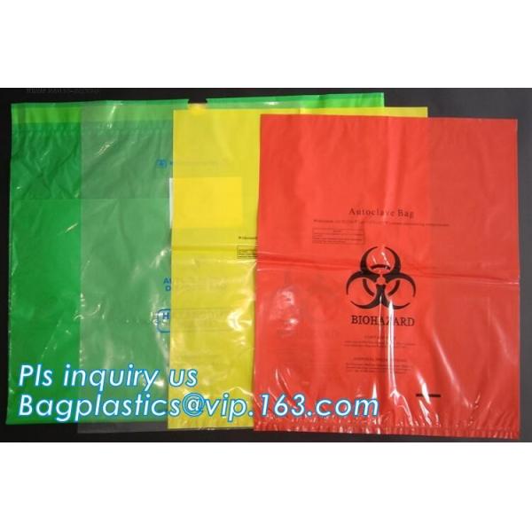Hospital Biohazard Plastic Bags Medical Sterilization Retort Pouch