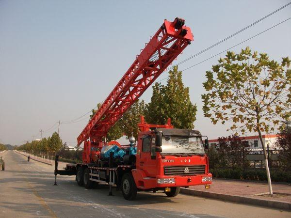 truck mounted water well drilling rig TAZ5173TZJBZC350