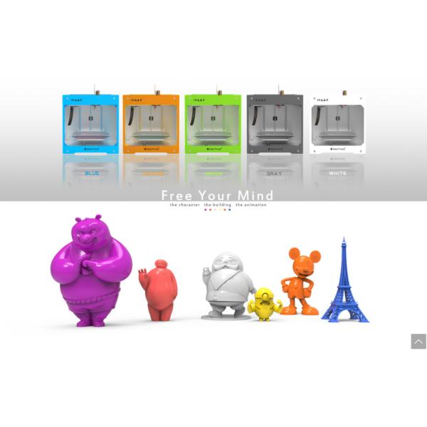 Easthreed High Strengthen PLA 3D Printer Filament , Black 3D Printer Filament