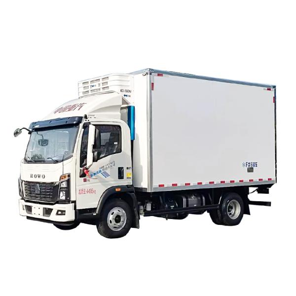 Howo 4 * 2 Vaccine Refrigerated Truck Designed for Storing and Transporting Vaccines Efficiently