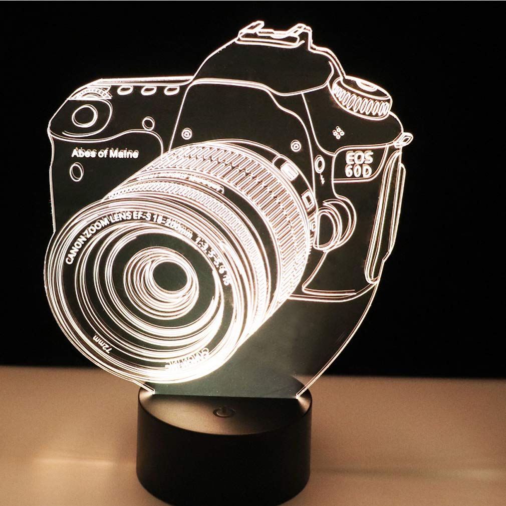 Свет цветов изменения 7 света 3D 05 ночи принтера камеры 3d CE