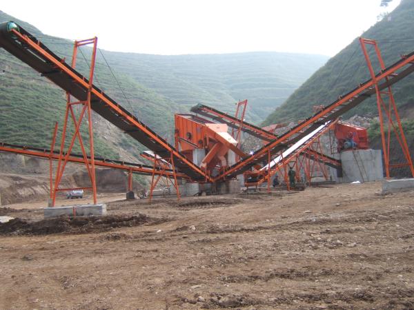 Heavy Duty  Industrial Crusher Combined Impact Crusher For Crushing