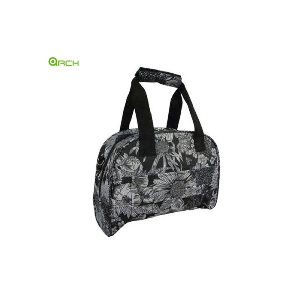 600D Cosmetic Vanity Duffle Travel Luggage Bag with Shoulder Strap
