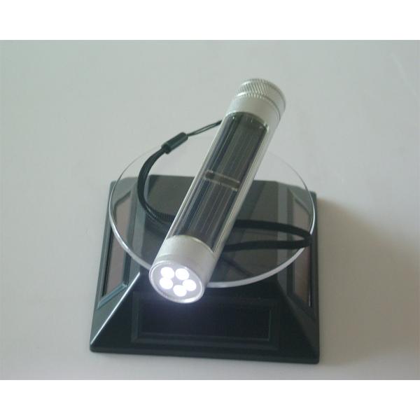 Automatically white / black ABS Solar Rotary display for displaying jewellery, watch, MP4