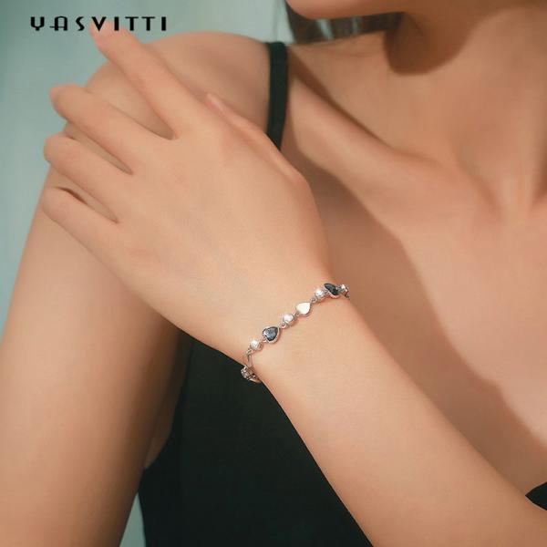 ODM do bracelete do encanto da prata do vintage de 0.19m 0.83in Sterling Silver Jewelry Bracelets