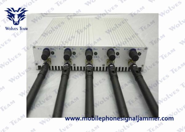 3G 4G Cellphone Remote Control Jammer DC 5V 45 - 55Hz Power Supply