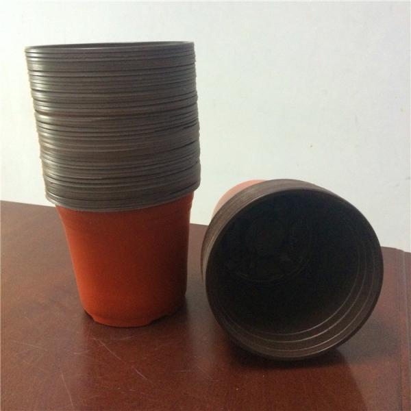 cacto superior de 15cm Dia Disposable Plastic Flower Pots plantador de 5 galões