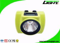 Lâmpada sem fio 800mA 18000lux 6.8Ah Panasonic Li Ion bateria Tela OLED Recarregável Mineiro Farol Silicone ABS