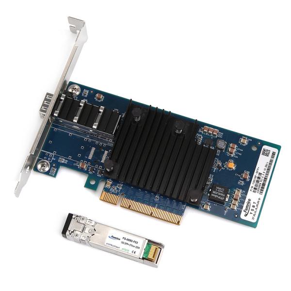 10G1BF-SFP+ Intel 82599 Chipset PCI Eexpress x8 Single Port 10G Ethernet LAN Card Fiber Optical Server NIC