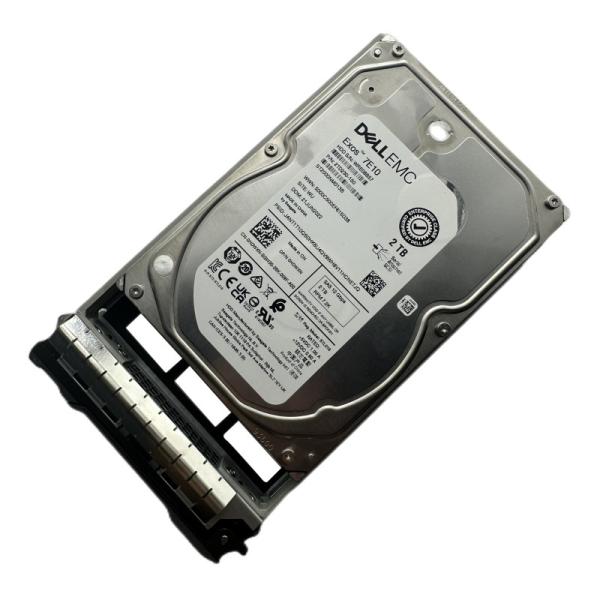 DELL Server 2TB SAS Disque dur interne 3,5 pouces avec coque en alliage d'aluminium
