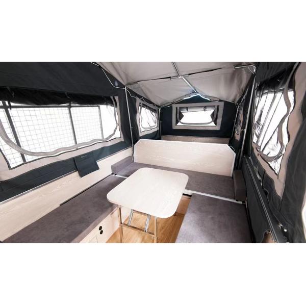 Custom Car Tent Trailer Wall-Mounted Motorhome Large Sleeping Area