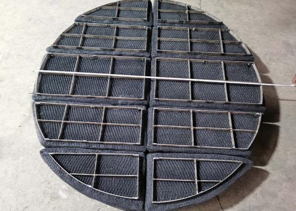 Stainless Steel SS316L Wire Mesh Demister Foam Remover Materials