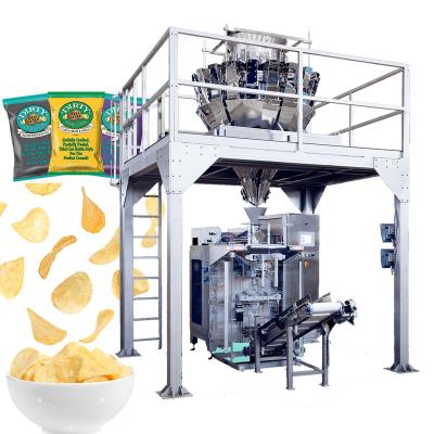 Batata Chip Packaging Machine Vertical Bag que faz a máquina