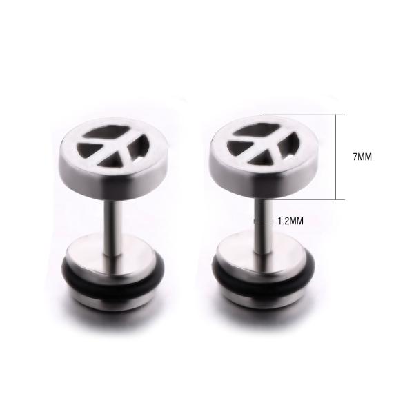 Wholesale fashion simple design small plane women ear stud earrings