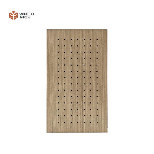 Customizable Perforated Acoustic Panel Modern Design For Restaurants & Luxury Homes