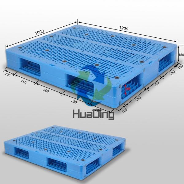 clear container plastic storage pallet stackable with lids