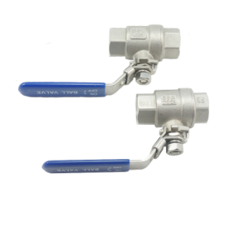 Дюйм SS304 потока 1/2 CF8M женский санитарный 3 шариковый клапан служить фланцем частями